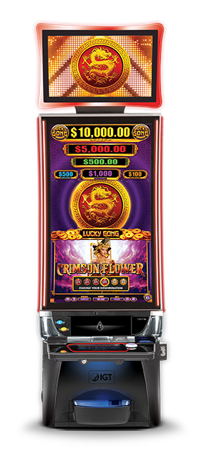 ANZ - Lucky Gong Cash - Crimson Flower